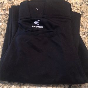 NWT Easton adult small baseball pants, black.